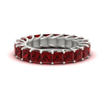 Load image into Gallery viewer, 4 Carat Anniversary Band Princess Cut For Her
