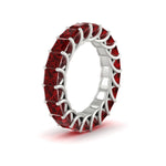 Load image into Gallery viewer, 4 Carat Anniversary Band Princess Cut For Her
