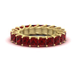 Load image into Gallery viewer, 4 Carat Anniversary Band Princess Cut For Her
