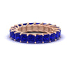 Load image into Gallery viewer, 4-carat-sapphire-anniversary-band-princess-cut-for-her-in-rose-gold-FD10203PRBGSABL-4.00CT-NL-RG.jpg