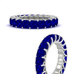 Load image into Gallery viewer, 4 Carat Anniversary Band Princess Cut For Her
