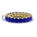 Load image into Gallery viewer, 4 Carat Anniversary Band Princess Cut For Her
