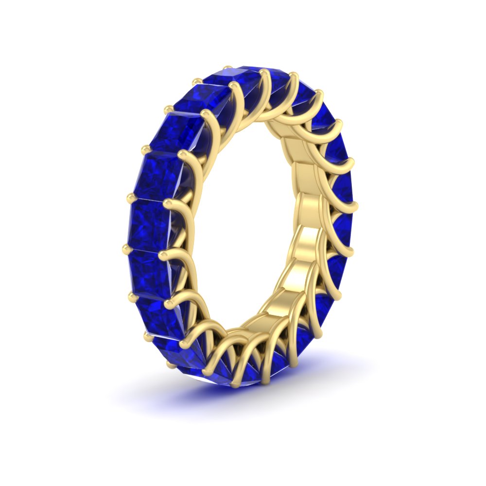 4 Carat Anniversary Band Princess Cut For Her