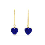 Load image into Gallery viewer, 4-carat-sapphire-heart-shape-lever-back-earrings-in-yellow-gold-FDEAR11236HTGSABL-4.00CT-NL-YG.jpg
