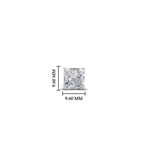 4 Carat Single Stud Earring For Man
