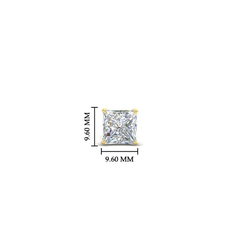 4 Carat Single Stud Earring For Man