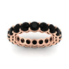 Load image into Gallery viewer, 4-carat-stunning-round-black-diamond-band-in-rose-gold-FD11249ROBGBLACKANGLE5-4.00CT-NL-RG