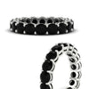 Load image into Gallery viewer, 4-carat-stunning-round-black-diamond-band-in-white-gold-FD11249-ROBGBLACKANGLE3-4.00CT-NL-WG