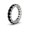 Load image into Gallery viewer, 4-carat-stunning-round-black-diamond-band-in-white-gold-FD11249ROBGBLACKANGLE2-4.00CT-NL-WG