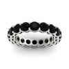 Load image into Gallery viewer, 4-carat-stunning-round-black-diamond-band-in-white-gold-FD11249ROBGBLACKANGLE5-4.00CT-NL-WG