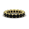 Load image into Gallery viewer, 4-carat-stunning-round-black-diamond-band-in-yellow-gold-FD11249ROBGBLACK-4.00CT-NL-YG