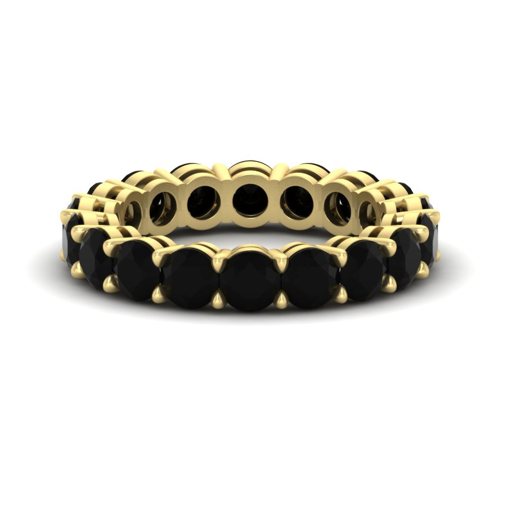 4-carat-stunning-round-black-diamond-band-in-yellow-gold-FD11249ROBGBLACK-4.00CT-NL-YG