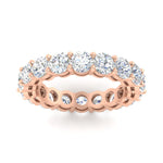 Load image into Gallery viewer, 4-carat-stunning-round-diamond-band-in-rose-gold-FD11249ROBANGLE5-4.00CT-NL-RG