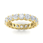 Load image into Gallery viewer, 4-carat-stunning-round-diamond-band-in-yellow-gold-FD11249ROBANGLE5-4.00CT-NL-YG