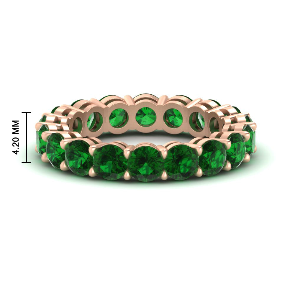 4-carat-stunning-round-emerald-band-in-rose-gold-FD11249ROBGEMGR-4.00CT-NL-RG-HW