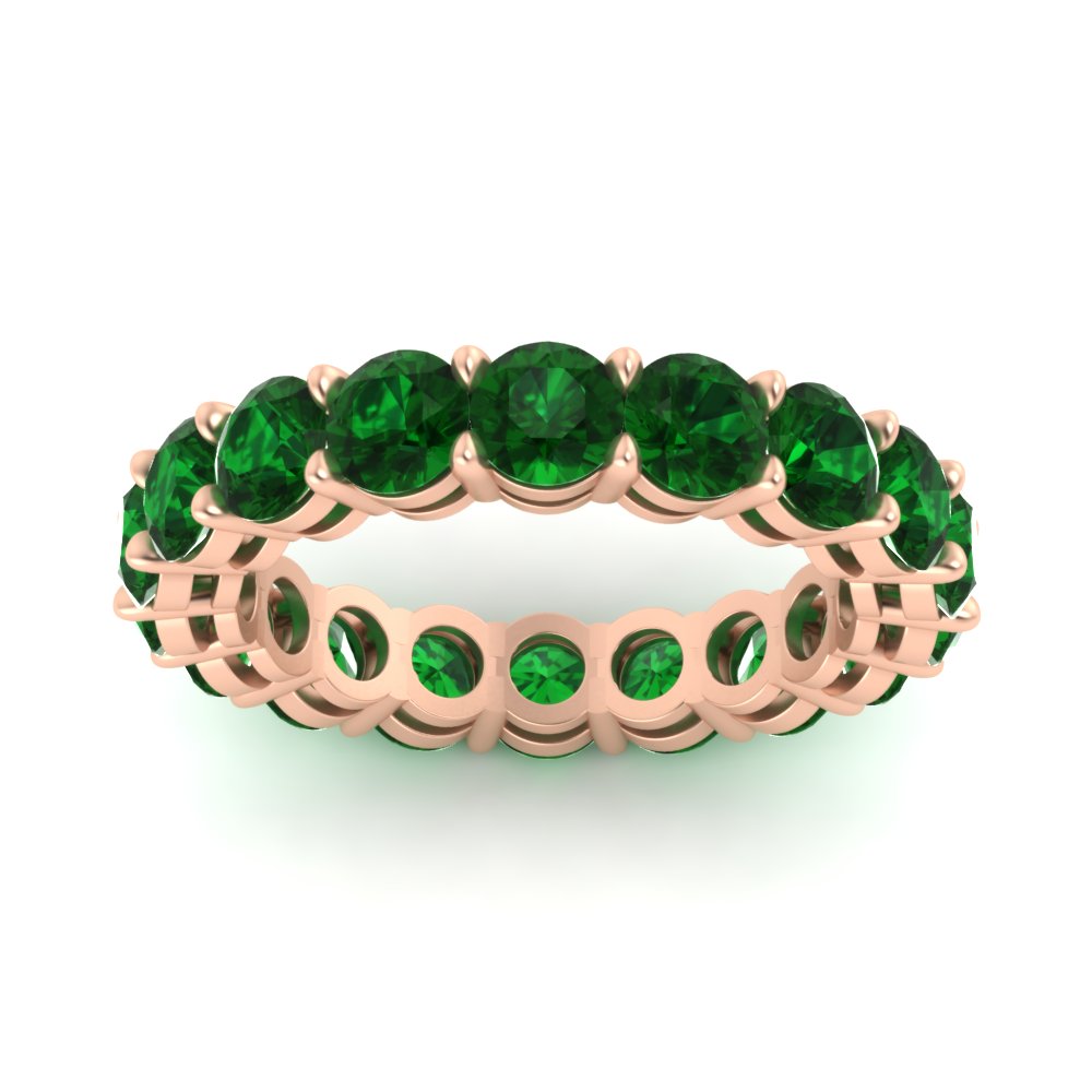 4-carat-stunning-round-emerald-band-in-rose-gold-FD11249ROBGEMGRANGLE5-4.00CT-NL-RG