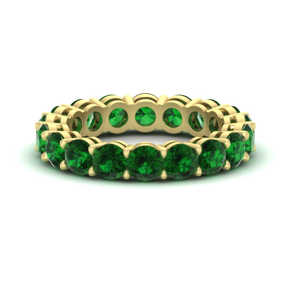 4-carat-stunning-round-emerald-band-in-yellow-gold-FD11249ROBGEMGR-4.00CT-NL-YG