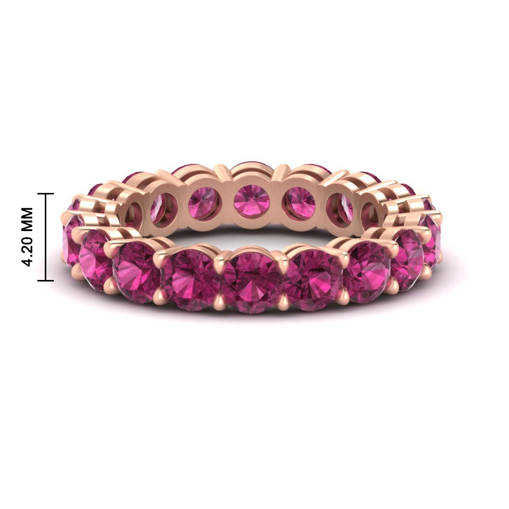 4-carat-stunning-round-pink-sapphire-band-in-rose-gold-FD11249ROBGSADRPI-4.00CT-NL-RG-HW