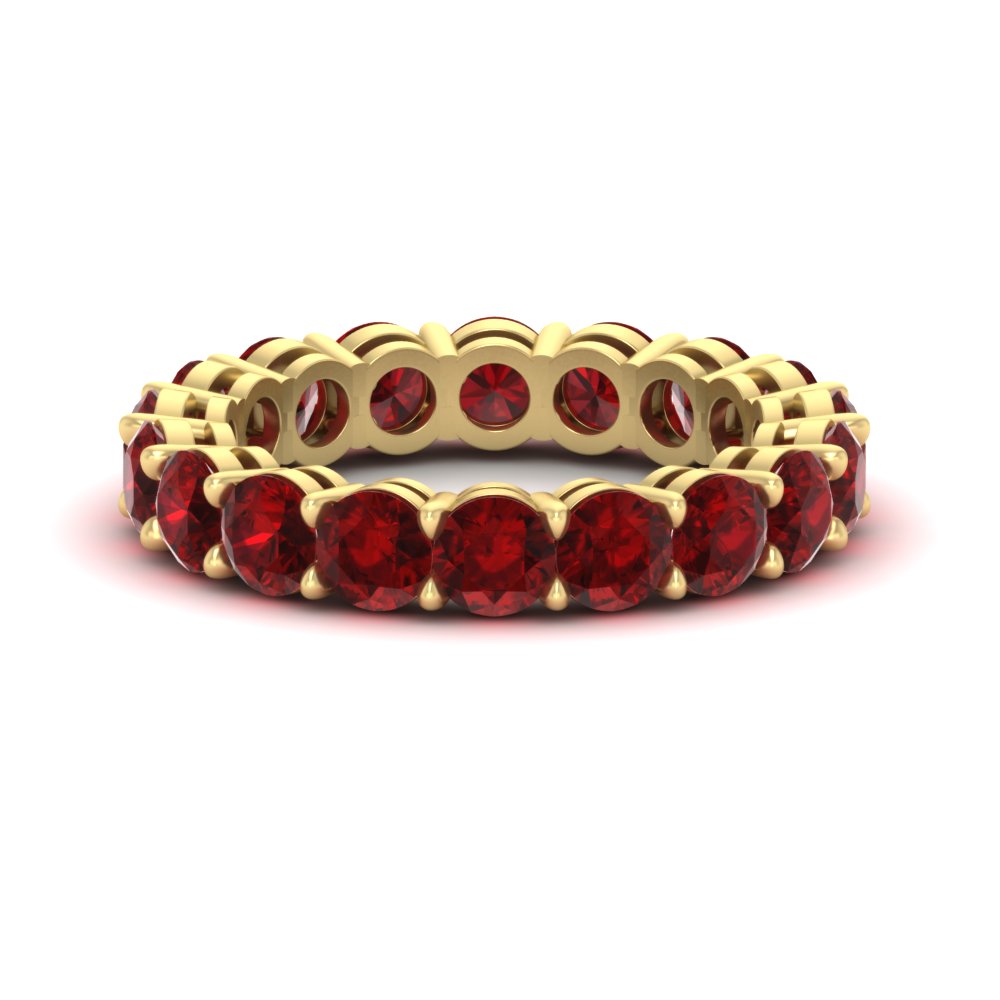 4-carat-stunning-round-ruby-band-in-yellow-gold-FD11249ROBGRUDR-4.00CT-NL-YG