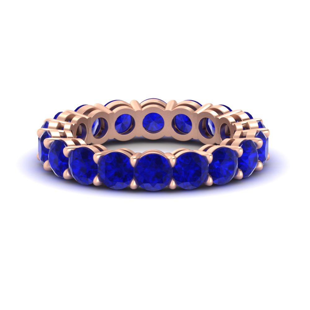 4-carat-stunning-round-sapphire-band-in-rose-gold-FD11249ROBGSABL-4.00CT-NL-RG