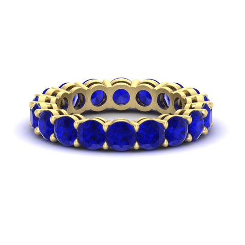 4-carat-stunning-round-sapphire-band-in-yellow-gold-FD11249ROBGSABL-4.00CT-NL-YG