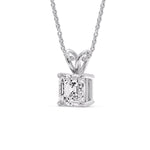Load image into Gallery viewer, Asscher Cut Solitaire Pendant
