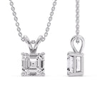 Load image into Gallery viewer, Asscher Cut Solitaire Pendant
