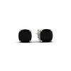 Load image into Gallery viewer, 4-ct-cushion-cut-black-diamond-basket-stud-earring-in-white-gold-fdear10411cugblackangle1-4.00ct-nl-wg.jpg