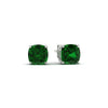 Load image into Gallery viewer, 4-ct-cushion-cut-emerald-basket-stud-earring-in-white-gold-fdear10411cugemgrangle1-4.00ct-nl-wg.jpg