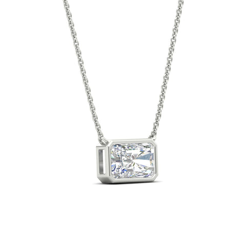 4-ct-east-west-radiant-cut-bezel-diamond-pendant-in-white-gold-fdpd11763raangle3-4.00ct-nl-wg