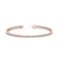 Thumbnail 10 - 4-ct-emerald-cut-bezel-tennis-diamond-bracelet