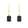 Load image into Gallery viewer, 4-ct-emerald-cut-black-diamond-drop-earrings-in-yellow-gold-fdear11236emgblackangle2-4.00ct-nl-yg.jpg?v=1765364328