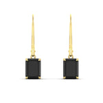 Load image into Gallery viewer, 4-ct-emerald-cut-black-diamond-drop-earrings-in-yellow-gold-fdear11236emgblackangle2-4.00ct-nl-yg.jpg?v=1765364328