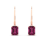 Load image into Gallery viewer, 4-ct-emerald-cut-pink-sapphire-drop-earrings-in-rose-gold-fdear11236emgsadrpiangle2-4.00ct-nl-rg.jpg?v=1765364327