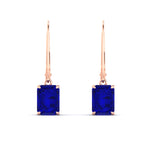 Load image into Gallery viewer, 4-ct-emerald-cut-sapphire-drop-earrings-in-rose-gold-fdear11236emgsablangle2-4.00ct-nl-rg.jpg?v=1765364327