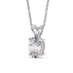 Load image into Gallery viewer, 4-ct-oval-solitaire-pendant-in-white-gold-FDPD8469OV-4CT-ANGLE2-WG
