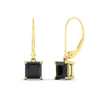 Load image into Gallery viewer, 4-ct-princess-cut-black-diamond-leverback-dangle-earrings-in-yellow-gold-fdear11236prgblackangle1-4.00ct-nl-yg.jpg?v=1765510599