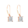 Load image into Gallery viewer, 4-ct-princess-cut-diamond-leverback-dangle-earrings-in-rose-gold-fdear11236prangle3-4.00ct-nl-rg.jpg?v=1765510598