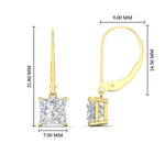 Load image into Gallery viewer, 4-ct-princess-cut-diamond-leverback-dangle-earrings-in-yellow-gold-fdear11236prangle4-4.00ct-nl-yg-hw.jpg?v=1765510598