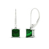 Load image into Gallery viewer, 4-ct-princess-cut-emerald-leverback-dangle-earrings-in-white-gold-fdear11236prgemgrangle1-4.00ct-nl-wg.jpg?v=1765510599