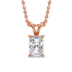 Load image into Gallery viewer, Radiant Cut Solitaire Necklace
