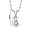 Load image into Gallery viewer, Pear Shaped Solitaire Necklace