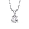 Load image into Gallery viewer, Pear Shaped Solitaire Necklace