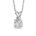 Thumbnail 134 - Pear Shaped Solitaire Necklace
