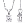 Load image into Gallery viewer, Pear Shaped Solitaire Necklace