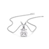 Load image into Gallery viewer, Pear Shaped Solitaire Necklace