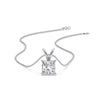 Load image into Gallery viewer, 4-ct.-diamond-princess-cut-solitaire-necklace-in-white-gold-FDPD8469PR-4CT-ANGLE4-WG