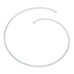 Load image into Gallery viewer, 4-ct.-diamond-teardrop-bezel-necklace-in-FDNK10579-(0.05CT)-NL-WG