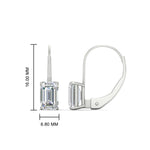 Load image into Gallery viewer, 4-ct.-leverback-emerald-diamond-earrings-in-white-gold-FDEAR9225EM-4.00 CT-NL-WG
