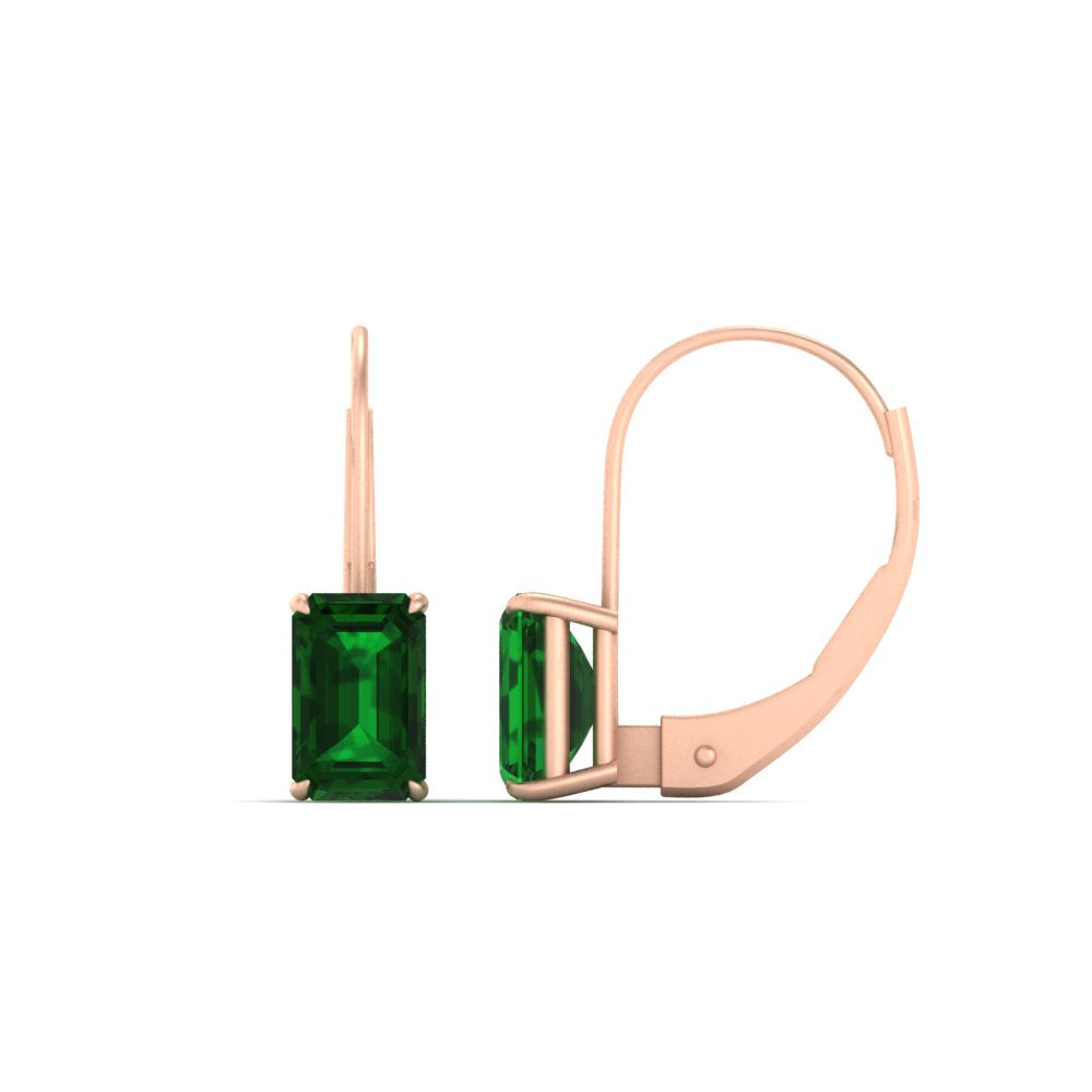4-ct.-leverback-emerald-emerald-earrings-in-rose-gold-FDEAR9225EMGEMGR-4.00 CT-NL-RG